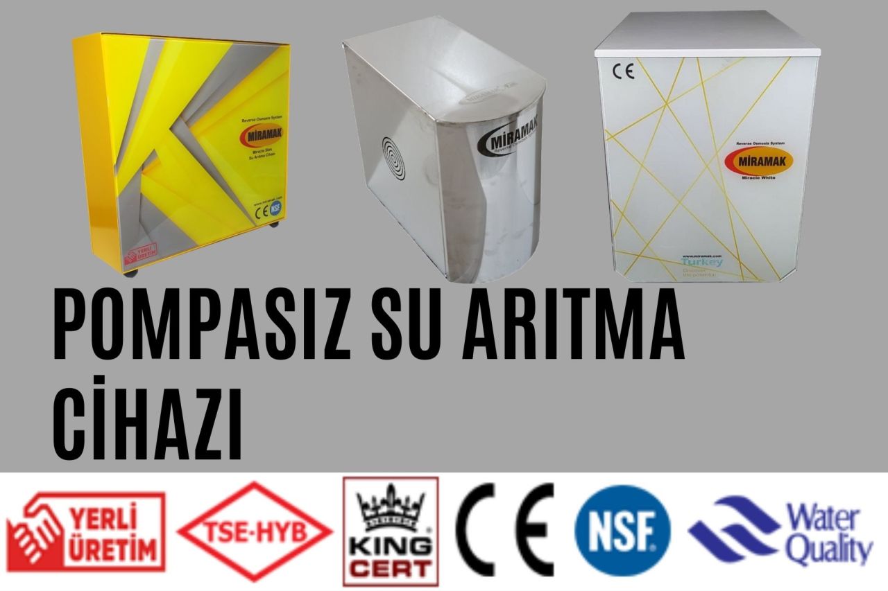 Pompasız Su Arıtma Cihazı