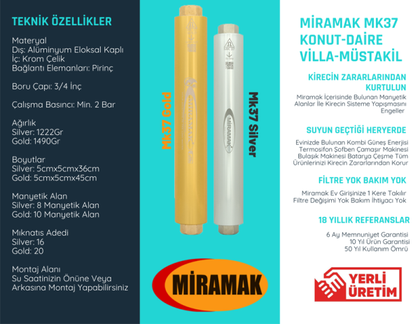 Miramak Slim ve Mk37 Gold Evim Paketi