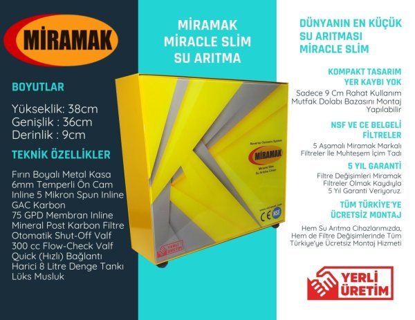 Miramak Slim ve Mk37 Gold Evim Paketi