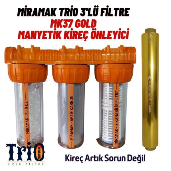 Mk37 Gold Trio Üçlü Filtre Seti