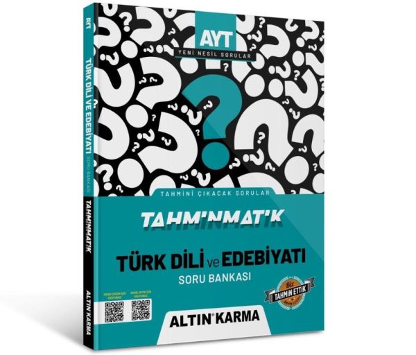 Altın Karma Tahminmatik AYT Edebiyat Soru Bankası