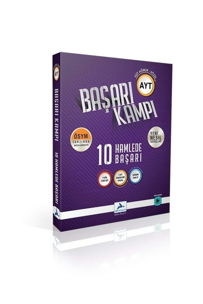 Paraf Ayt Başarı Kampı 10 Hamlede Başarı Eşit Ağırlık - Sözel