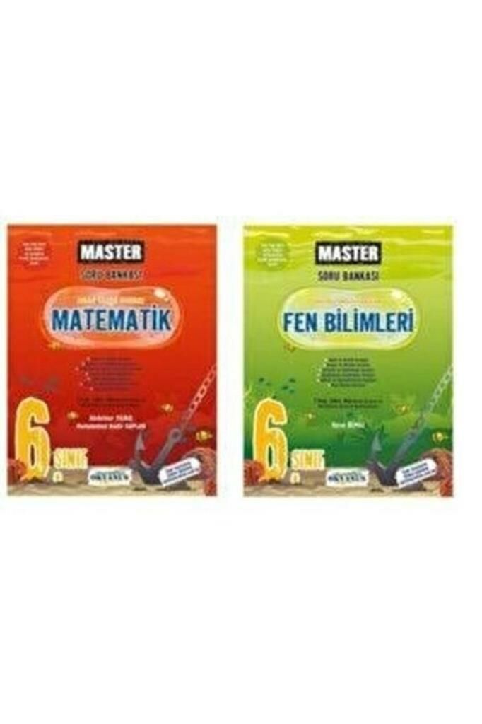 6.sınıf Master Matematik Ve Fen Bilimleri Soru Bankası Seti