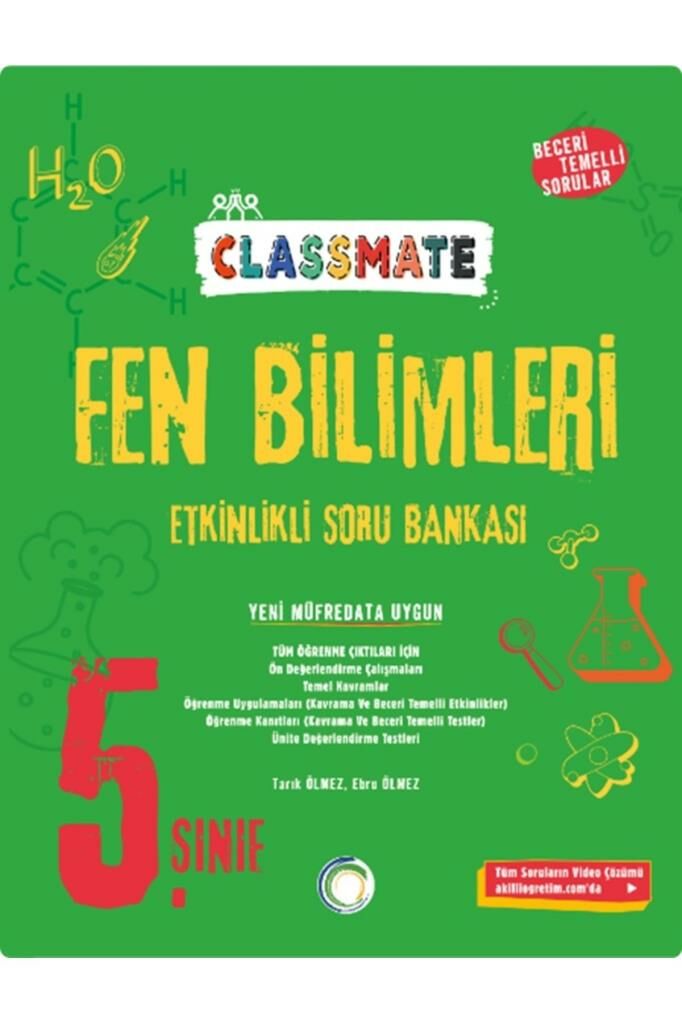 OKYANUS YAYINLARI 5.SINIF CLASSMATE FEN BİLİMLERİ ETKİNLİKLİ SORU BANKASI