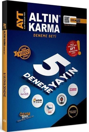 Altın Karma 2023 AYT 5 Farklı Yayın 5 Deneme Seti