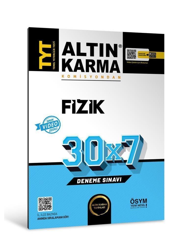 Altın Karma TYT Fizik 30x7 Denemesi