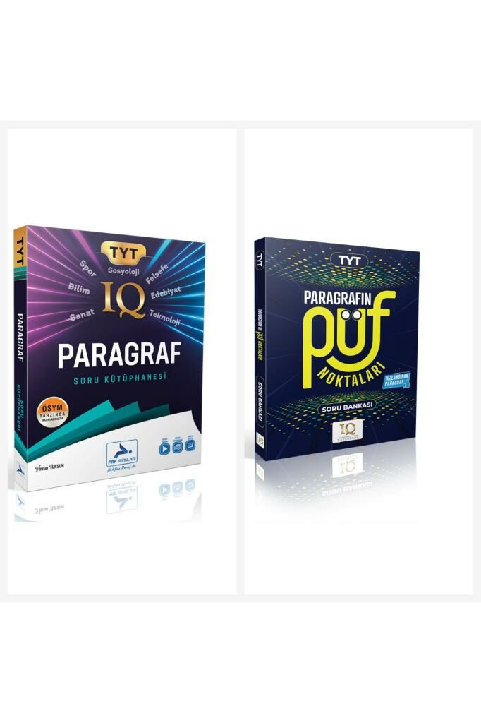 Paraf Yayınları Tyt Iq Paragraf Soru Bankası & IQ Yayınları Paragrafın Püf Noktaları