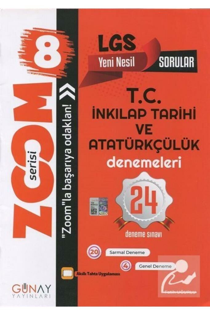 Zoom Serisi - 8. Sınıf Lgs T.c. Inkılap Tarihi Ve Atatürkçülük 24'lü Branş Denemesi & Lgs Yeni Ne...