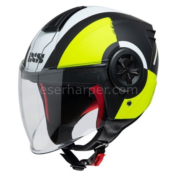 JETHELM 851 2.0 BLACK MAT-YELLOW FLUO