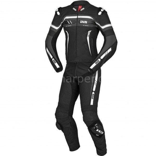SPORTS LD SUIT RS-700 2PC BLACK-GREY-WHITE