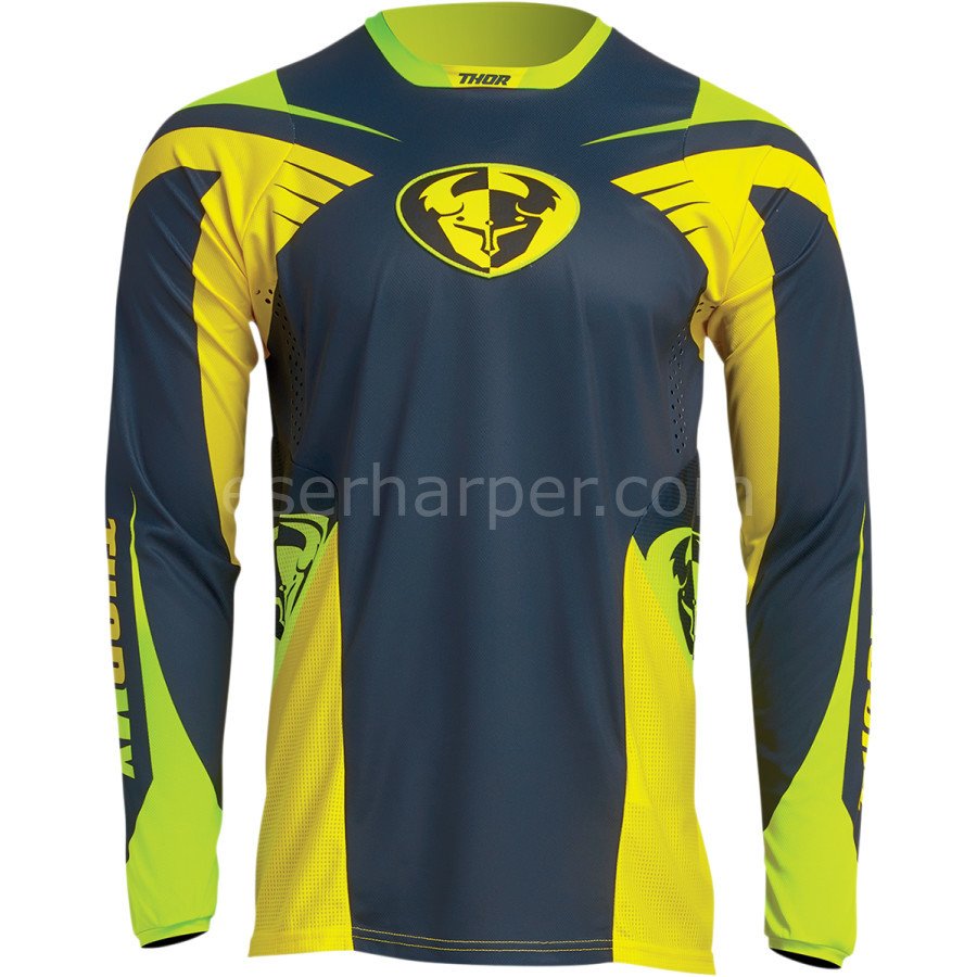 PULSE 04 LE MIDNIGHT/LIME JERSEY
