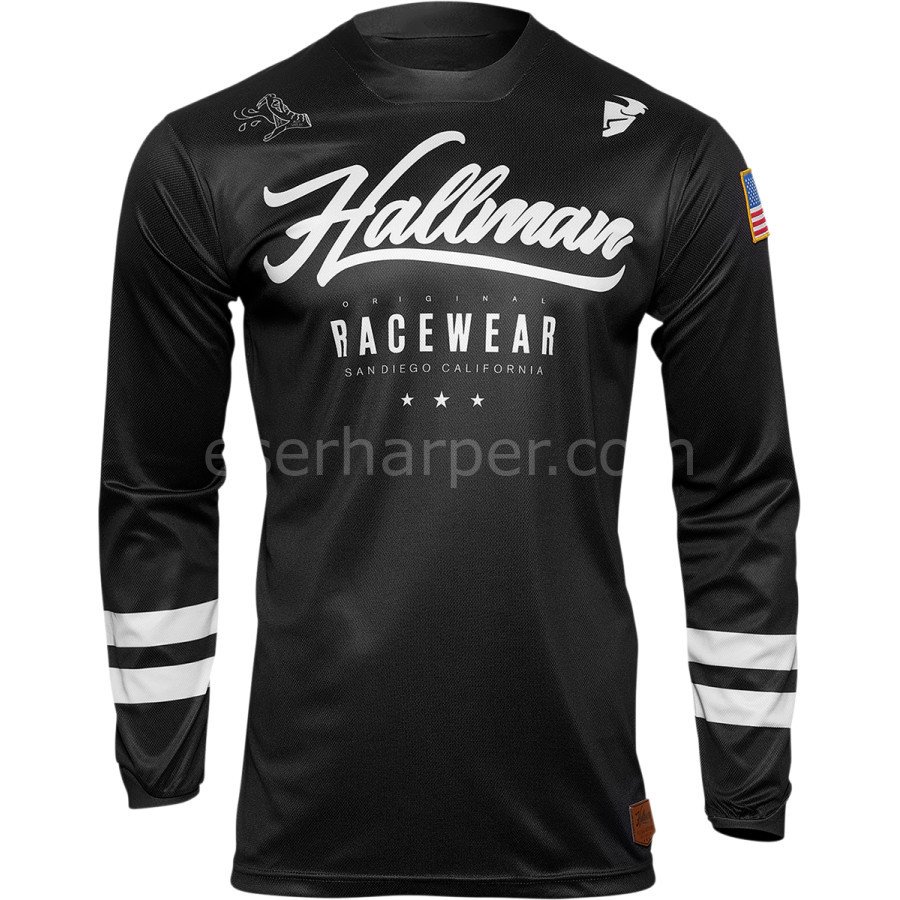 HALLMAN HOPETOWN BLACK JERSEY