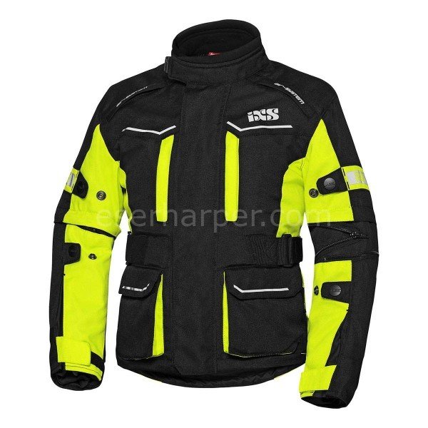 TOUR KID`S JACKET-ST 1.0 BLACK-YELLOW FLUO