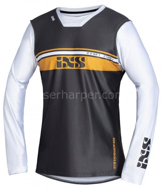 TRIGGER MX JERSEY 2.0 ANTHRACITE-WHITE-BROWN