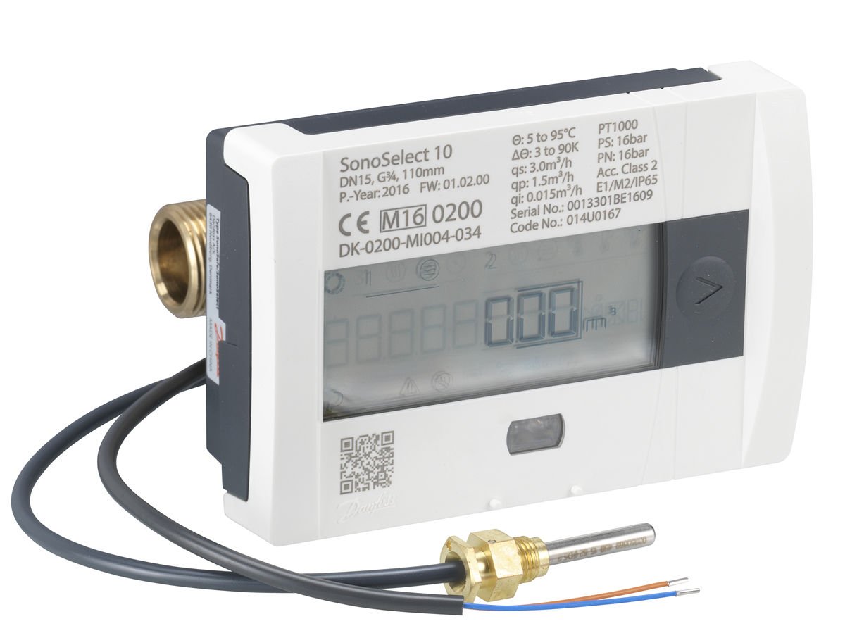 DN20 SonoSafe 10 M-Bus Ultrasonik Kalorimetre