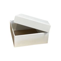 20x20x9 cm Kapaklı Beyaz Kutu,E Ticaret Kargo Kutusu