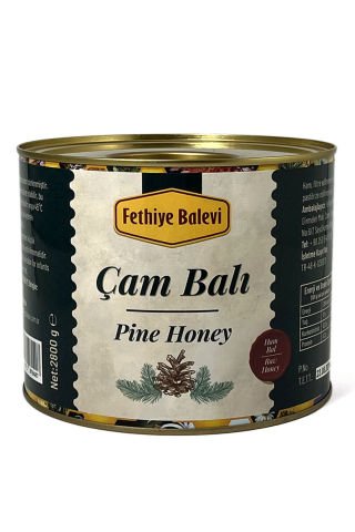 Fethiye Balevi Süzme Çam Balı Teneke 2800 G