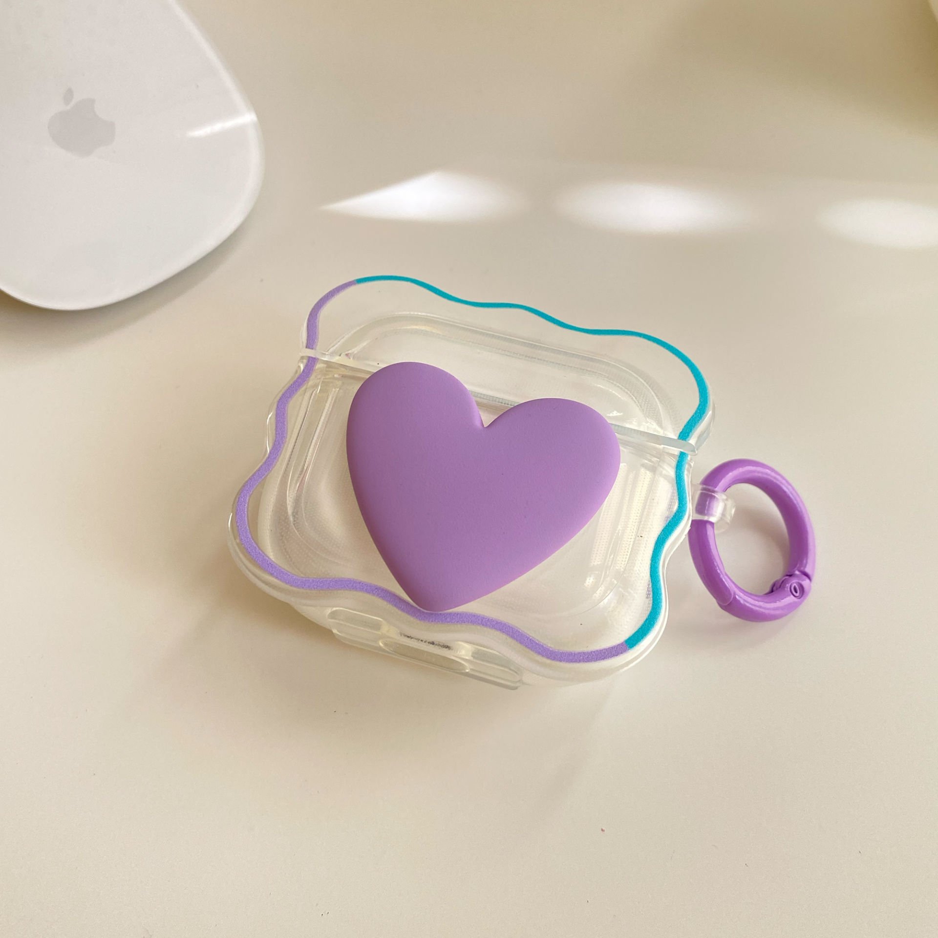 Lilac Heart Airpods Kılıf