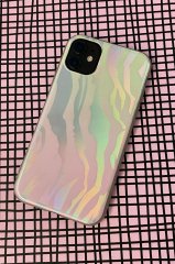 Hologram Zebra Desenli Iphone Kılıf