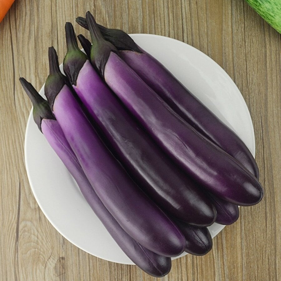 Mor Purple Uzun Patlıcan Tohumu (45 Tohum)
