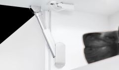 Samet Neolift LED Aydınlatmalı Kalkar Kapak Sistemi Beyaz 30 N