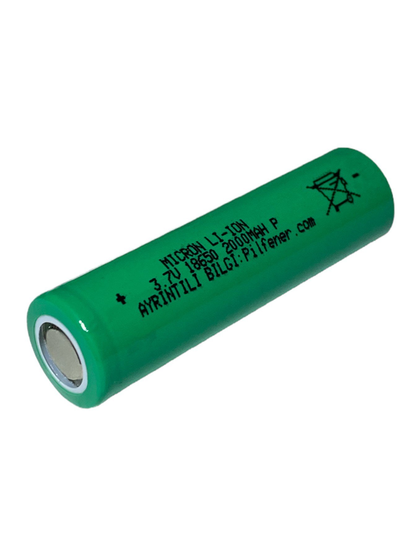 Lityum Pil 18650 3.7 V 2000 Mah 5C Pil (Batarya)