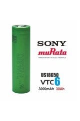 SONY VTC6 18650 3.7V 3000mAh 30A Li-ion Şarjlı Pil