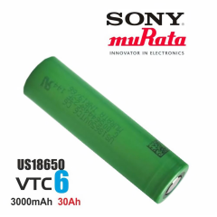 SONY VTC6 18650 3.7V 3000mAh 30A Li-ion Şarjlı Pil