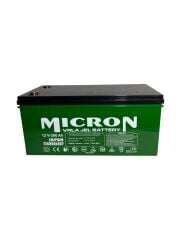 Micron  12V 200 Ah Japon Teknoloji VRLA Jel Akü Akü (Batarya, pil)