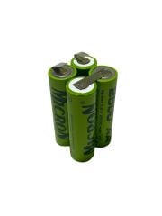 4.8 V Şarjlı Matkap Pili (Bataryası) 2500 Mah Ni-cd AA Pil