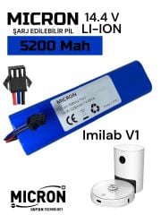 Imilab V1 Akıllı Robot Süpürge Bataryası 14.4v 5200mah Pil