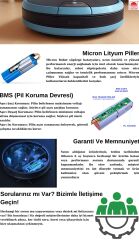 Viomi V3 Uyumlu 14.4v 3200 Mah Robot Süpürge Batarya , Pil Orijinal Kapasite