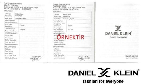 Daniel Klein DK102-EDK.1.12794-7 Kadın Kol Saati