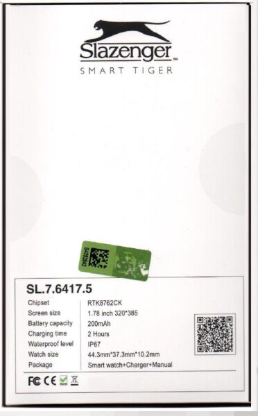 Slazenger SL.07.6417.5.02 Unisex Akıllı Kol Saati