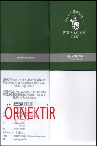 Santa Barbara Polo & Racquet Club SB.5.1157.2 Erkek Kol Saati