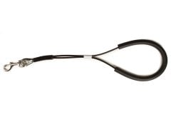 Cable Noose Black 67cmx5mm Grooming Noose