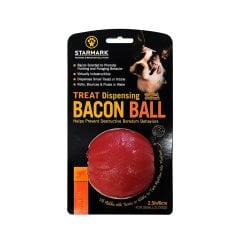 Treat Dispensing Bacon  Ball