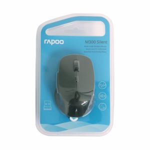 18048 M300,1600DPI,Çok Modlu,Sessiz Tıklama Özellikli Kablosuz Mouse,Koyu Gri