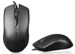 OP-760-USB-BLACK Kablolu USB 1000DPI V-Track Siyah Mouse