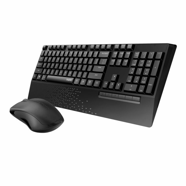 19022 X1960 Model,Kablosuz Türkçe Klavye ile Optik Mouse Set,Siyah