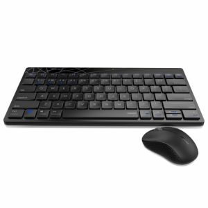 19106 8000M Model,Çok Modlu Türkçe Klavye ile Optik Mouse Set,Siyah