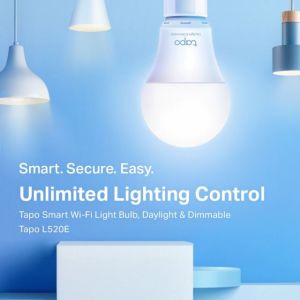 TAPO-L520E Tapo Smart Wi-Fi Light Bulb Daylight Dimmable