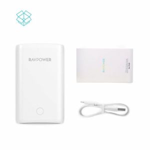 RP-PB170-WH Çift 2.4A Çıkış 10050mAh Taşınabilir Şarj Cihazı Powerbank Byz