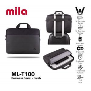 ML-T100 Mila T100 Business serisi 15.6 inch uyumlu Macbook Laptop Notebook