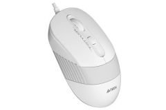 FM10-BEYAZ A4 TECH FM10 USB Beyaz Optik 1600 DPI Mouse