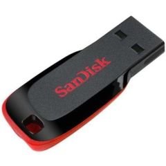 SDCZ50-032G-B35 32GB Cruzer Blade USB2.0 Siyah USB Bellek