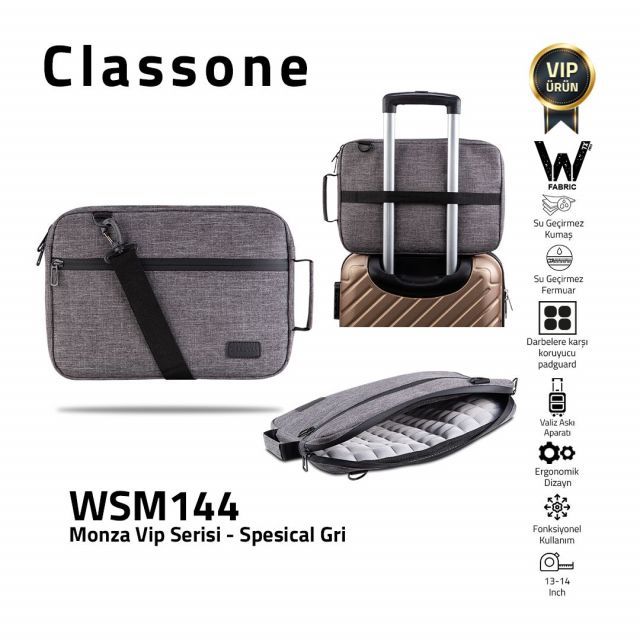 WSM144 Monza Serisi 13-14 inch Uyumlu Macbook Macbook Air Laptop Notebook 