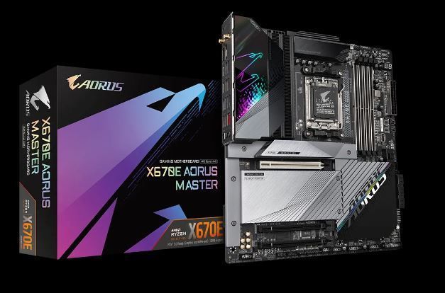 X670E-AORUS-MASTER X670-E Aorus Master DDR5 5200MHZ HDMI Anakart