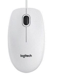 910-003360 B100 Kablolu USB Optik Beyaz Mouse