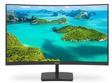 241E1SC-00 24'' LED 1920x1080 4Ms 75Hz VGA HDMI Kavisli Siyah LCD Monitör